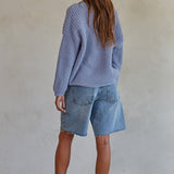 Boston Waffle Knit Pullover