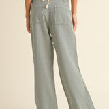 Blue Striped Pattern Pant