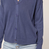 V Neck Button Cardi