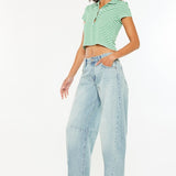 Talia Low Slung Horseshoe Jean (Kan Can)