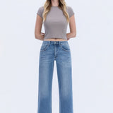 Kendall Ankle Dad Jean (Vervet)