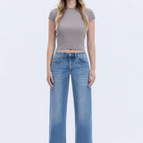 Kendall Ankle Dad Jean (Vervet)