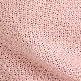 Puff Sleeve Textured Sweater Top (Plus)