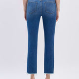 Ava Super High Rise Slim Straight Jean (Flying Monkey)