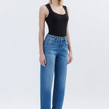 Kate High Rise Barrel Jean (Vervet)