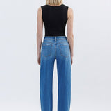 Kate High Rise Barrel Jean (Vervet)