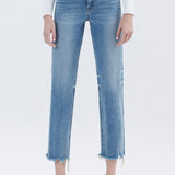 Molly Tapered Straight Jean (Vervet)