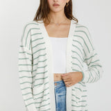 Cute & Classic Striped Cardigan