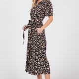 Give Me A Collar Midi Dress