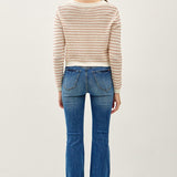 Striped Crop Cardi
