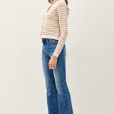 Striped Crop Cardi