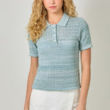 Perfect In Polo Sweater Top