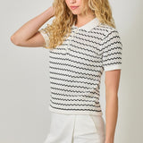 Perfect In Polo Sweater Top