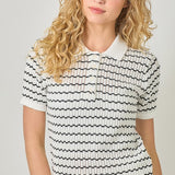 Perfect In Polo Sweater Top