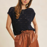 Timeless Textured Sweater Top