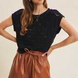 Timeless Textured Sweater Top