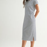 Coastal Cotton T-Shirt Dress