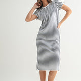 Coastal Cotton T-Shirt Dress