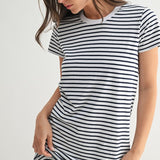 Coastal Cotton T-Shirt Dress