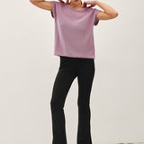 Boxy Short Sleeve Sweater