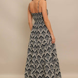 Sweetheart Woven Maxi Dress