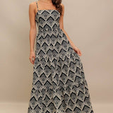 Sweetheart Woven Maxi Dress