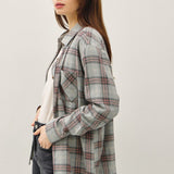 Small Plaid Flannel Shirt