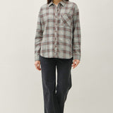 Small Plaid Flannel Shirt