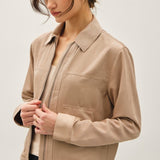 Suede Feels Collared Jacket