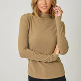 Mock Neck Layering Top