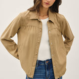 Blouson Style Tencel Jacket