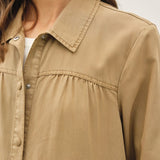 Blouson Style Tencel Jacket