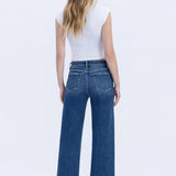 Melanie Trouser Press Wide Leg Jean (Flying Monkey)