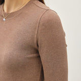 Classic Ribbed Half Sleeve Tee
