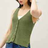 Wool Blend Sweater Vest