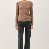 Classic Ribbed Long Sleeve Henley