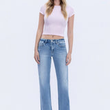 Aileeah Slim Wide Jean (Vervet)