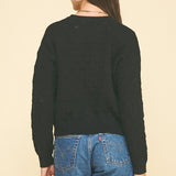 Tally Textured Knit Sweater