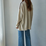 Lotte Contrast Stitch Cardi