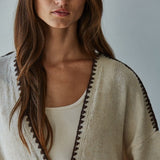Lotte Contrast Stitch Cardi