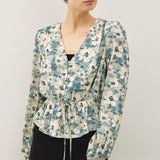 Boho Volume Sleeve Blouse