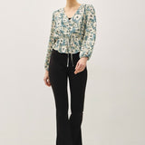 Boho Volume Sleeve Blouse