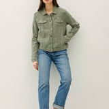 Garment Dyed Trucker Jacket