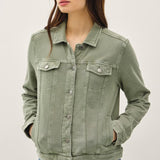 Garment Dyed Trucker Jacket