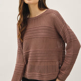 Fisherman Crochet Sweater
