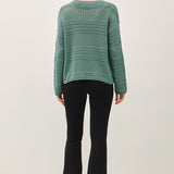 Fisherman Crochet Sweater