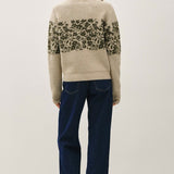 Floral Accent Ultra Soft Sweater