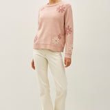 Floral Accent Sweater