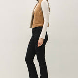 Suede Feel Sherpa Vest