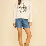 Cowboy Graphic Sweater